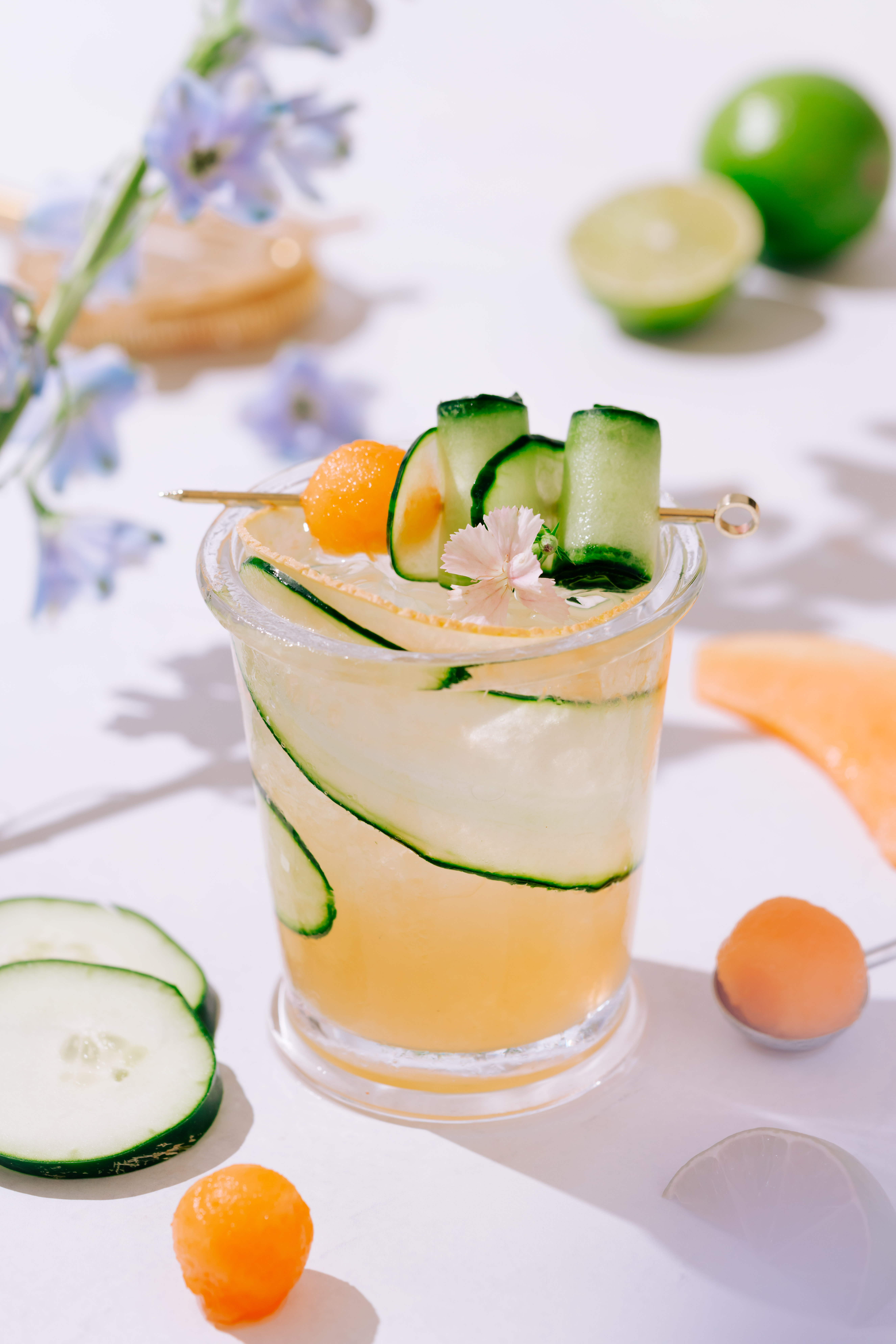 Cucumber Melon Spritzer - Eating by Elaine