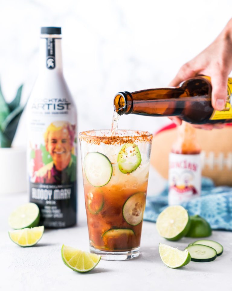 Spicy Cucumber Michelada Recipe - The Social Sipper