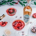 Pomegranate Elderflower Bourbon Sour