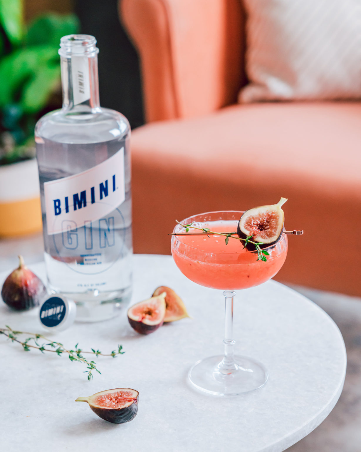 Fig Gin Gimlet + Chat with Bimini Gin Founder The Social Sipper
