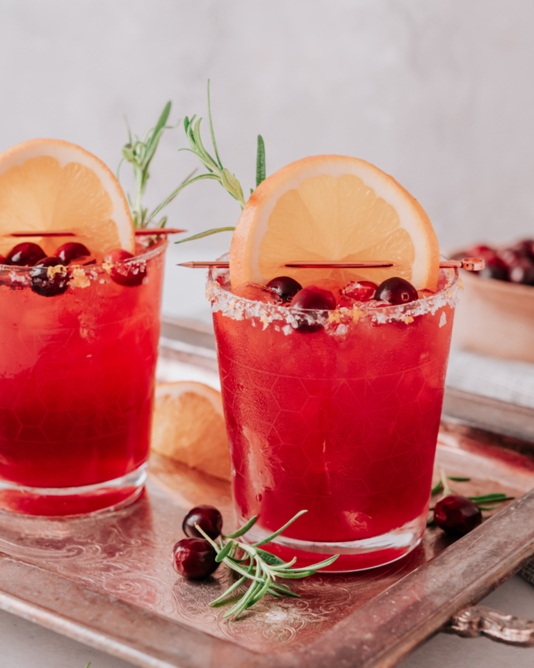 Scarlet Cranberry Margarita - The Social Sipper