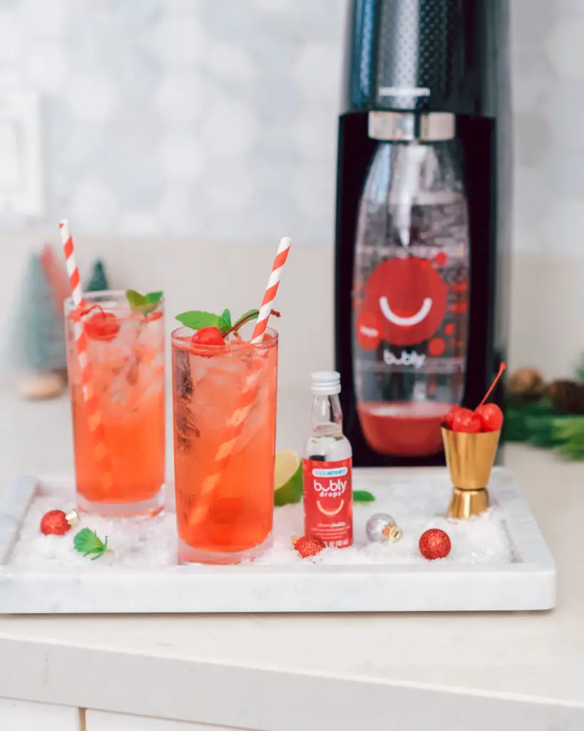 merry cherry cocktail