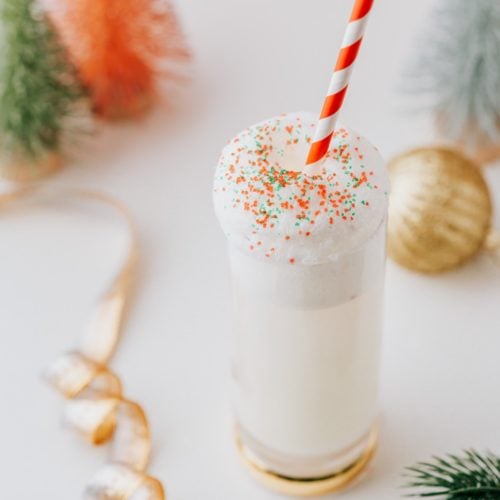 Christmas Cookie Gin Fizz