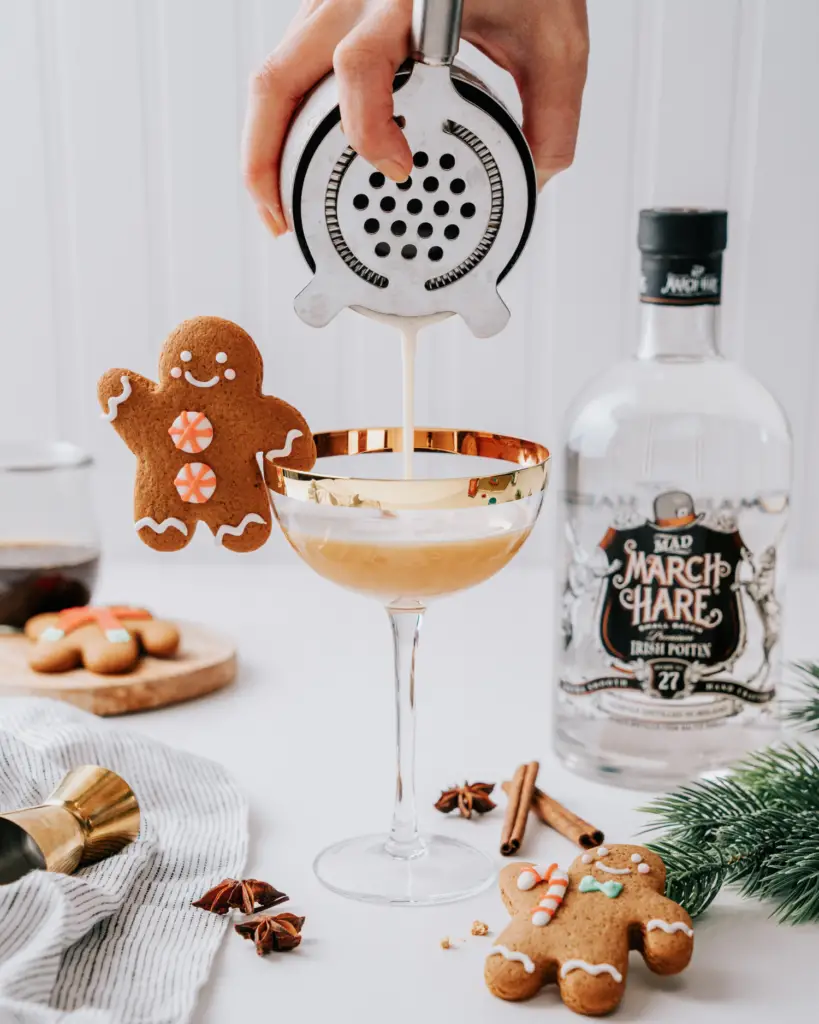 gingerbread cookie cocktail