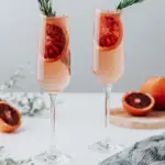 Sweet Crimson Citrus Cocktail