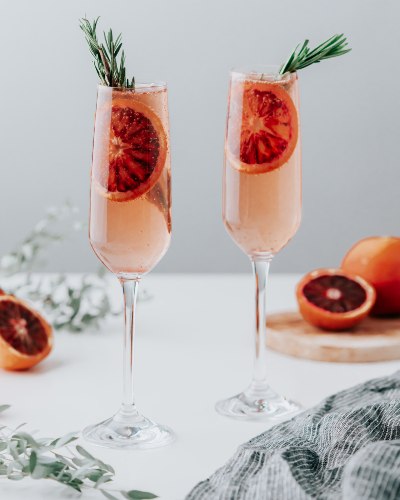 Sweet Crimson Citrus Cocktail