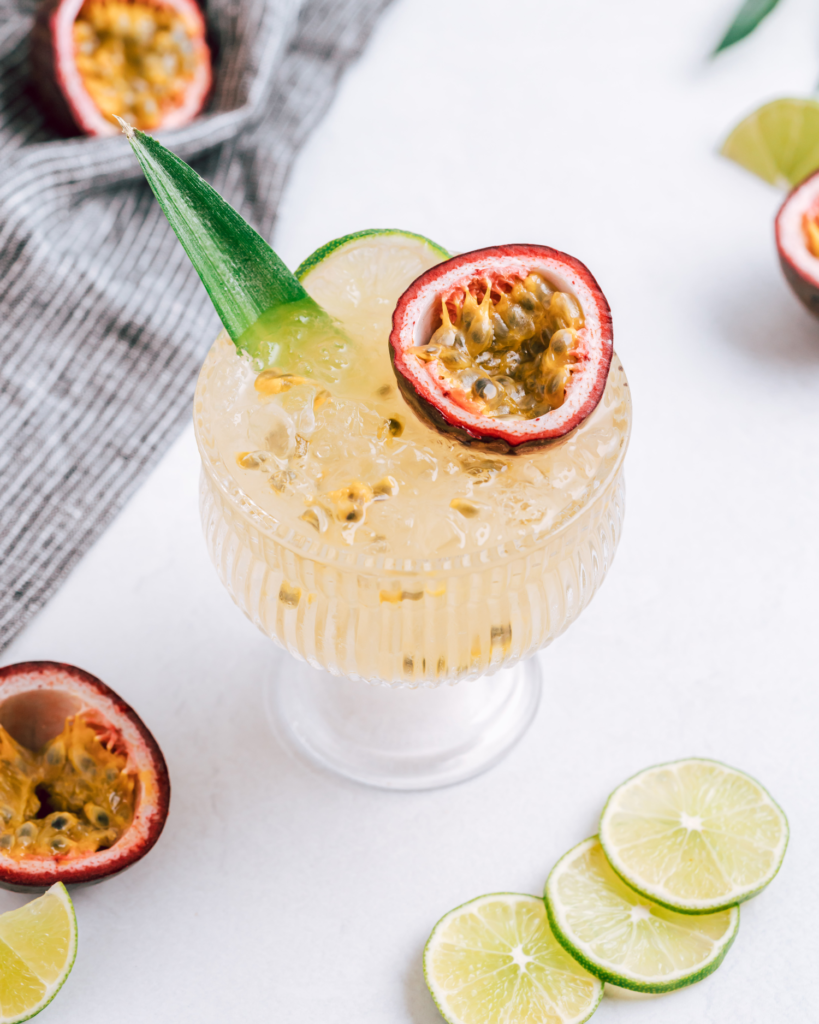 Mezcal Passion Fruit Cocktail