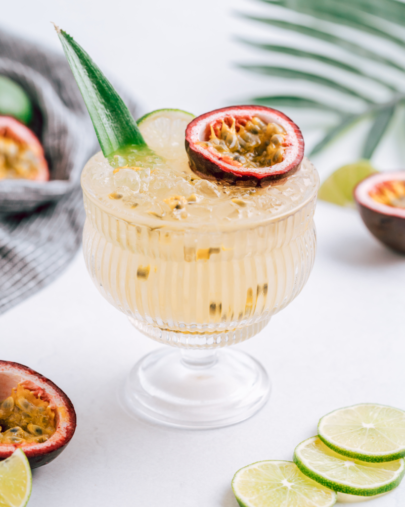 Mezcal Passion Fruit Cocktail