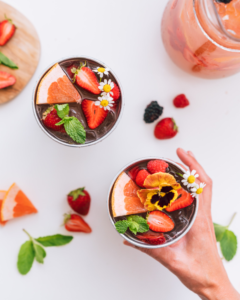 Apple and Berry Rosé Sangria - This Mess is Ours