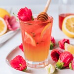 Whiskey Hibiscus Cocktail