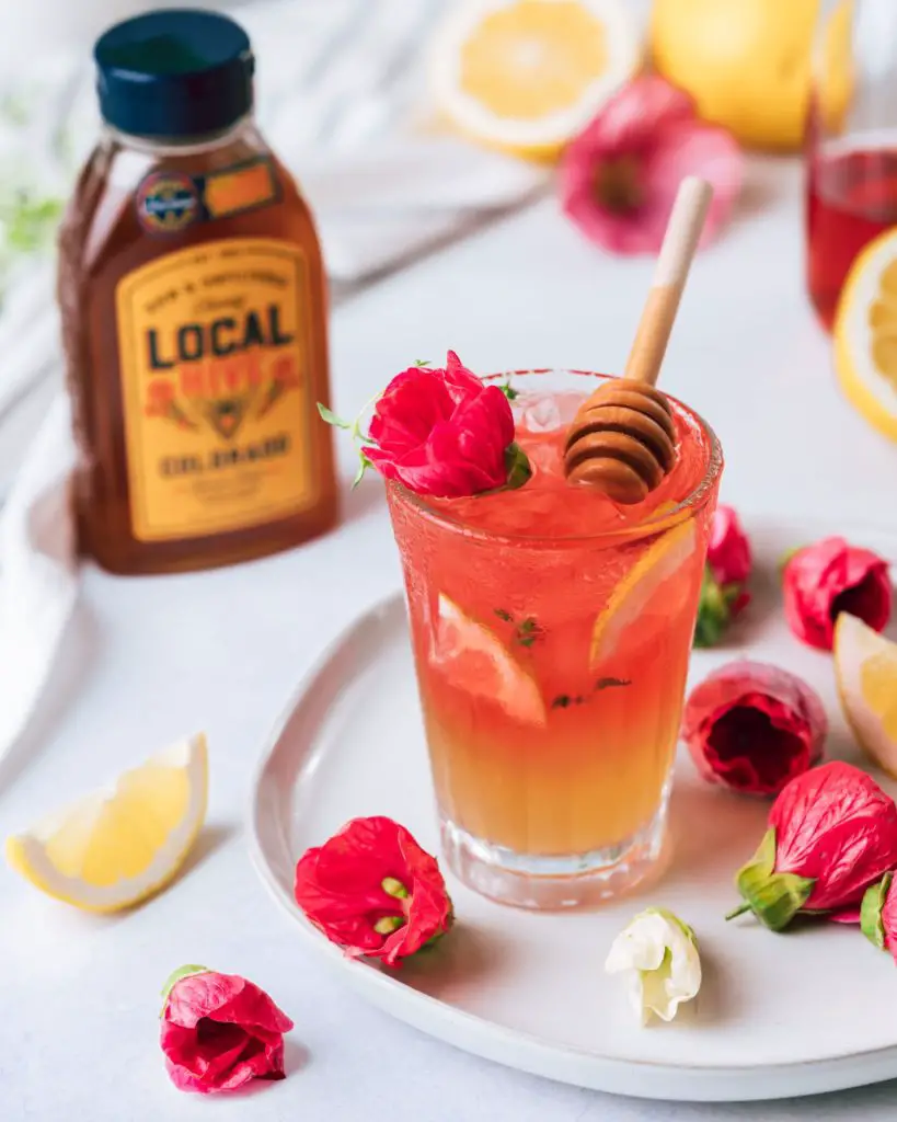 Whiskey Hibiscus Cocktail