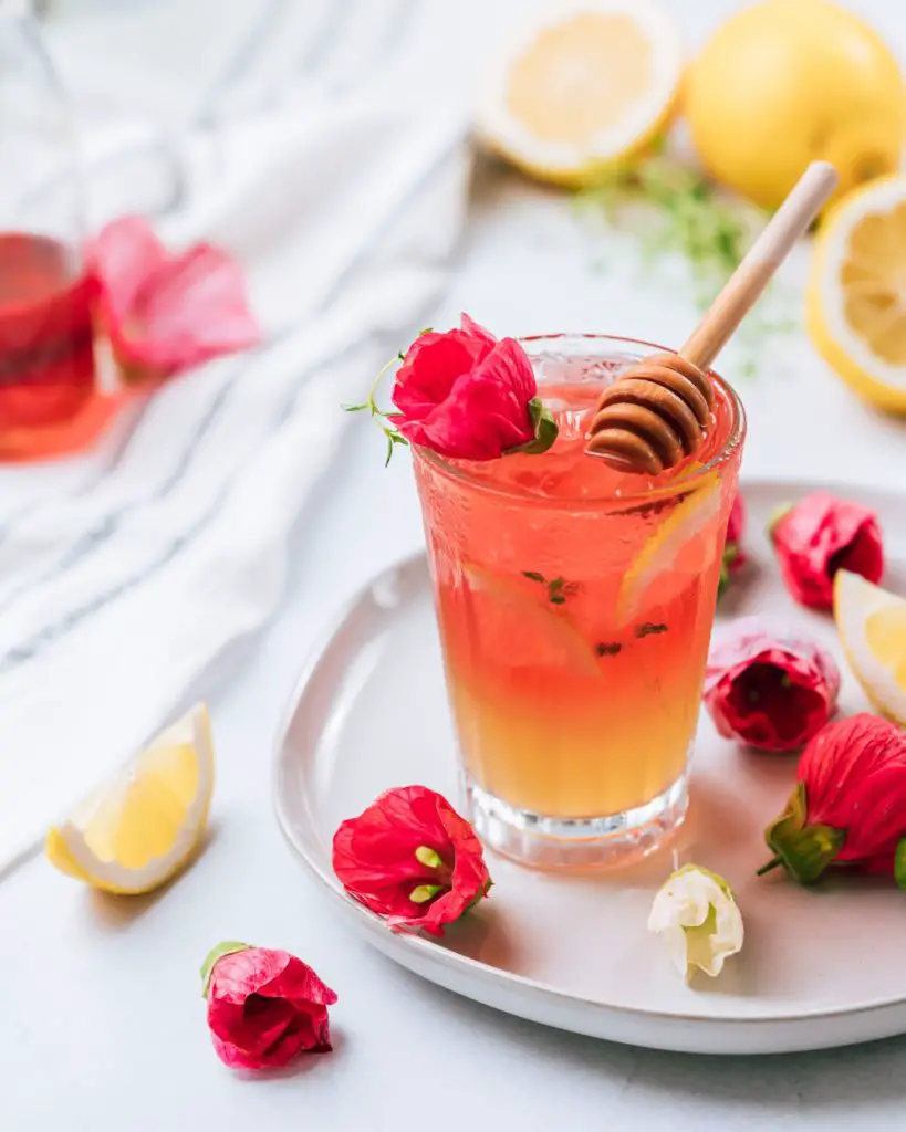 Whiskey Hibiscus Cocktail