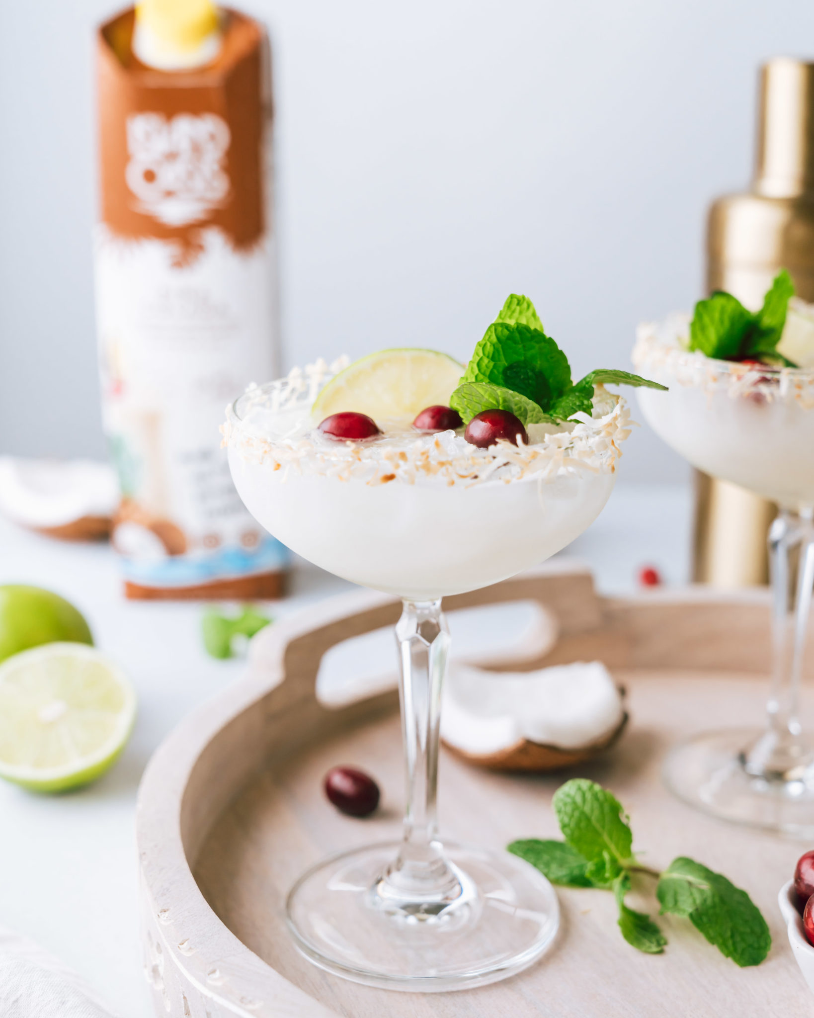 Creamy Coconut Margarita - The Social Sipper