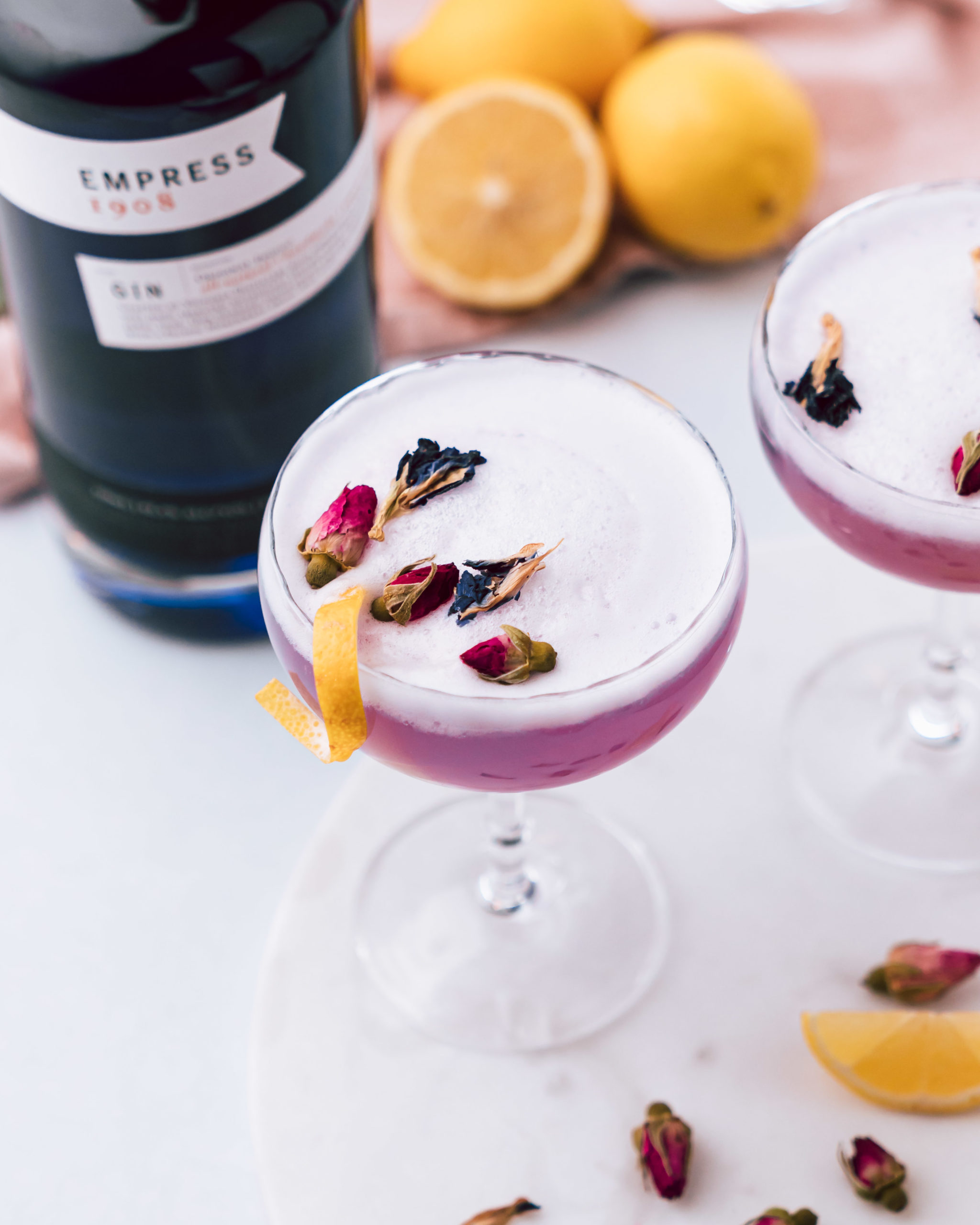 Garden Gin Sour - The Social Sipper