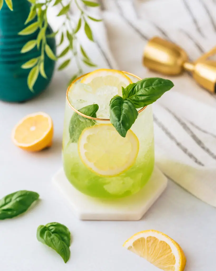 Basil Limoncello Cocktail