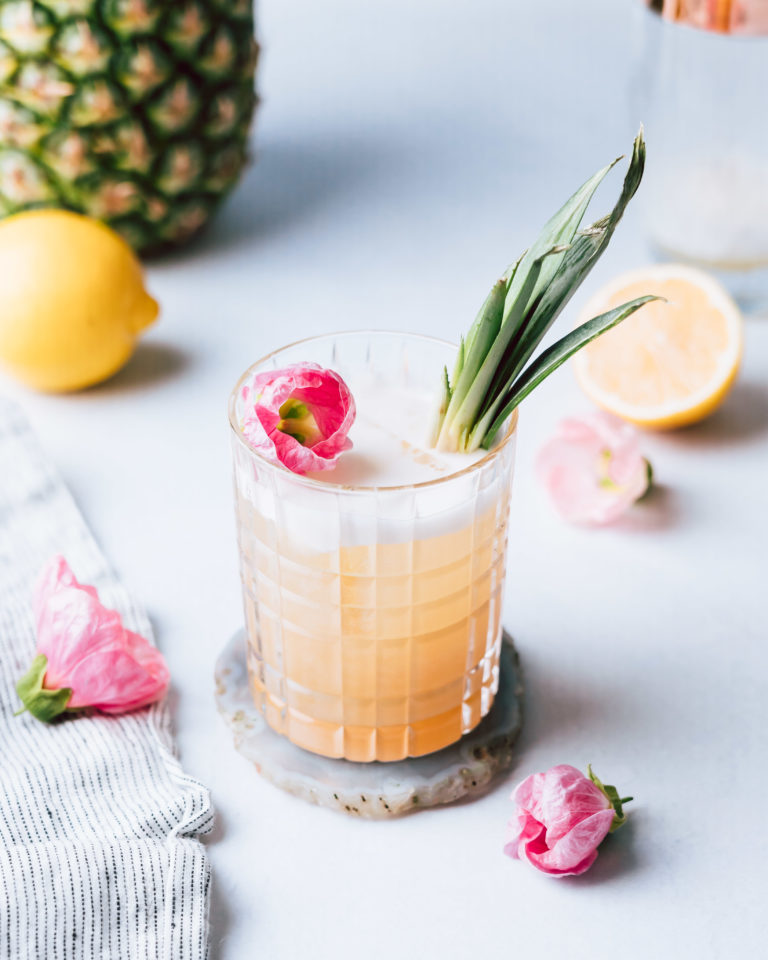 Pineapple Whiskey Sour The Social Sipper