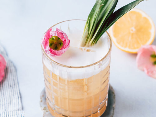 Pineapple Whiskey Sour