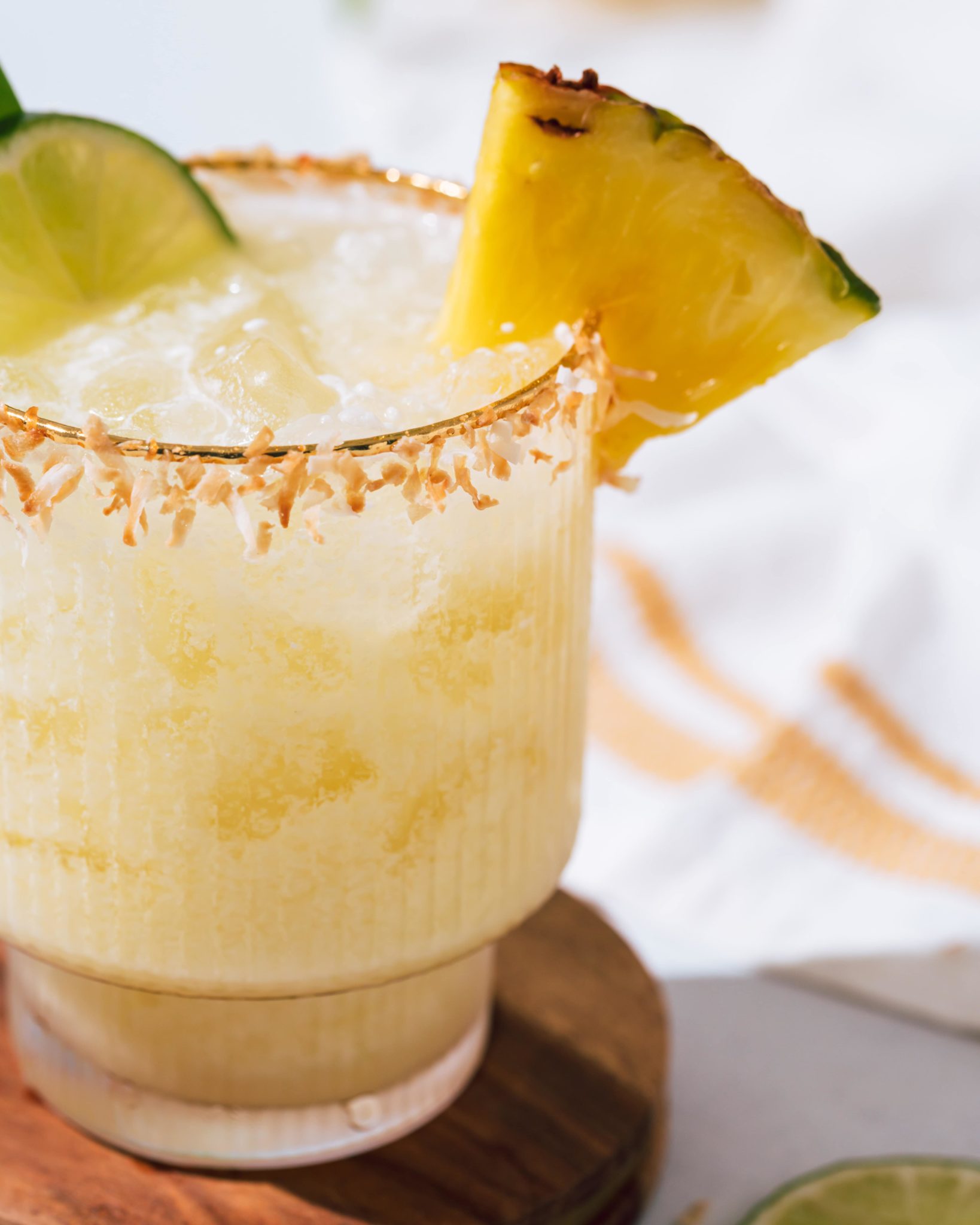 Pineapple Coconut Mockarita - The Social Sipper