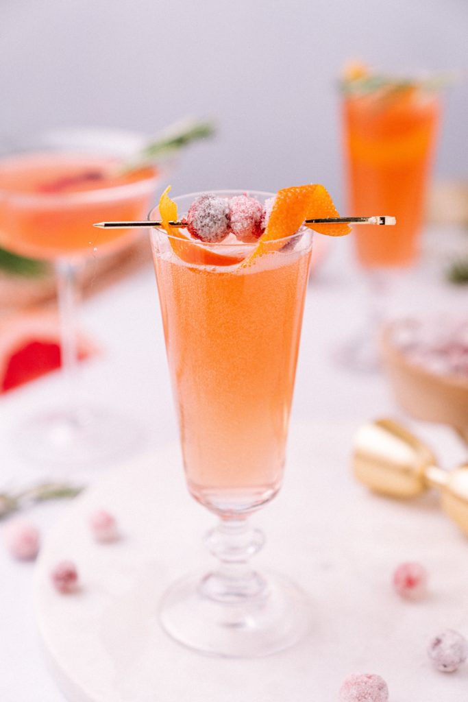 Cranberry Kiss Sparkling Paloma