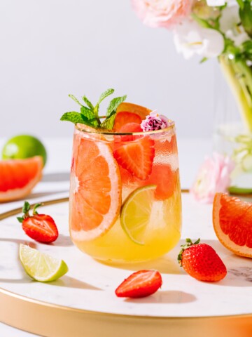 Springtime Sparkling Sangria