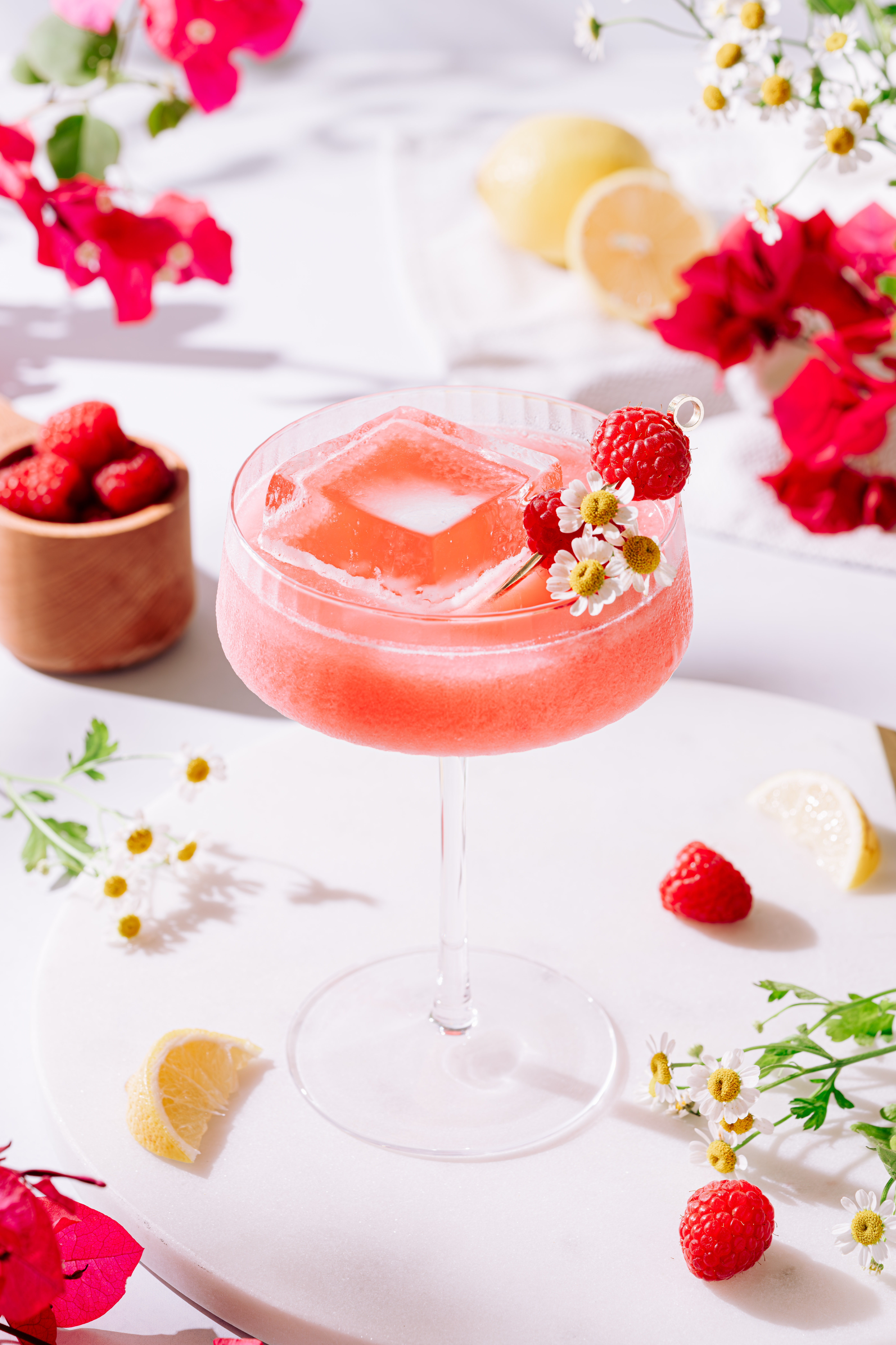 Sip on Delightful Floral Cocktails