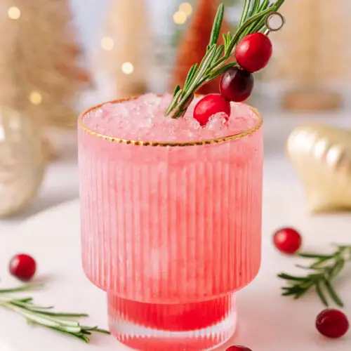 Cranberry Bramble Mocktail
